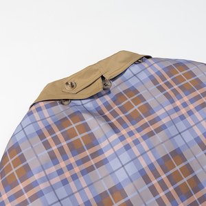 Veste décontractée à manches longues à simple boutonnage de couleur kaki avec col rabattu <span class=keywords><strong>pour</strong></span> femmes - Product Image 5