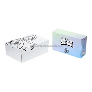 Wholesale Custom Logo Empty Children Shoe Wrapping Paper Corrugated Price Box For Shoe Packaging
