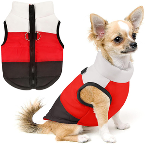 Manteau sans manches pour petits et grands chiens, veste chaude coupe-vent par temps froid, vêtements d'hiver, costume pour chien - Product Image 1