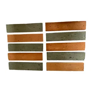 FOB Qingdao China price Wall building decorative Old Reclaimed clay bricks wall tile