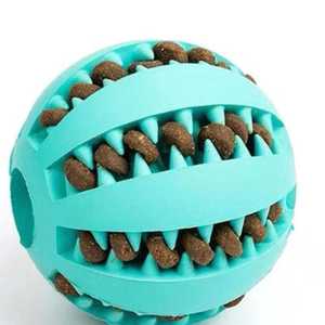 Pelota de Algodón para Masticar para Perros, Juguete de Cuerda para Limpiar los Dientes, Pelota de Goma - Product Image 5