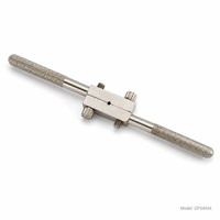 Clé à molette coulissante de type T 45 #   Porte-taraud réglable en acier à mâchoires carrées pour tarauds, alésoirs et extracteurs