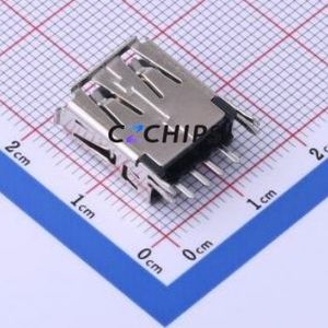 UB0112C-4HH9-4F <b>USB</b> Connector Through hole Component (THT) Connector Type-<b>A</b> <b>USB</b> <b>2.0</b> Female Through Hole - Product Image 2