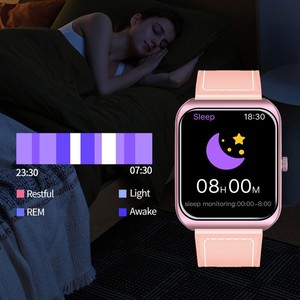Cross-Biên Giới Thông Minh OLED Màn Hình Cong Android Bền Cho Cuộc Gọi Tim Sức Khỏe Giám Sát Thể Thao <span class=keywords><strong>Pedometer</strong></span> Của Phụ Nữ Đồng Hồ - Product Image 2