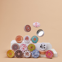 RTS 55*18mm Mini Petites Boîtes en Fer Blanc de 10g à Ouverture Facile, Rondes, pour Baume à Lèvres