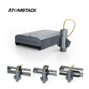 Atomstack MR20 1064nm Pulsado Fibra Laser Módulo 20W Remoção De Ferrugem Metal Corte Gravura Cabeça