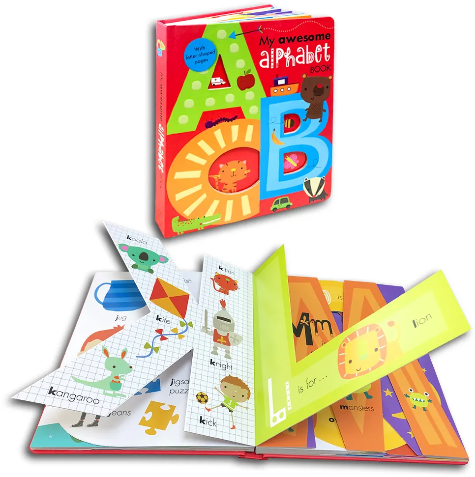 ABC learning children book letter study board books for kids early education books for kids