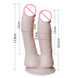 Juguete Sexual para Mujeres Adultas SacKnove, Juego Sexual para la <span class=keywords><strong>Cama</strong></span>, Correa con Dos Cabezas de Pene, Bragas con Doble Dildo para <span class=keywords><strong>Lesbianas</strong></span> con Cinturón - Product Image 3