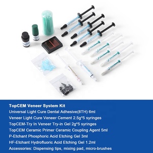 Kit de résine de cimentation pour facettes dentaires <span class=keywords><strong>en</strong></span> porcelaine et <span class=keywords><strong>composite</strong></span>, pour une adhérence permanente - Product Image 2