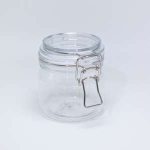 Pot en plastique scellé 220 ml, flacon de crème, emballage cosmétique, pot avec boucle en fer, flacon de soin de la peau, vente en gros - Product Image 5