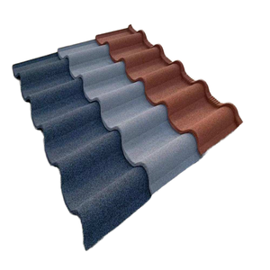 <span class=keywords><strong>Tuiles</strong></span> de toiture résistantes à la chaleur SANGOBUILD 50 cm Dachziegel Tejas Tuile <span class=keywords><strong>Tuiles</strong></span> en acier revêtues de pierre pliées pour utilisation hôtelière Contemporaines - Product Image 4