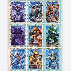 การ์ดกระดาษฟอยล์ทองคำ 55 ใบ ลายลูฟี่ คิงอี๊งกิช โจรสลัดข้ามพรมแดน เกมการ์ดสะสมแบบปั๊มร้อน - Product Image 4