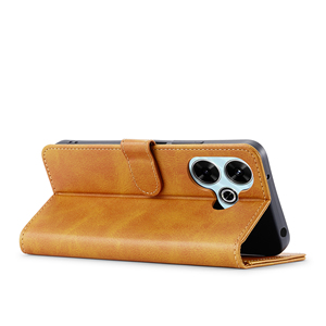 Étui portefeuille magnétique en cuir PU tendance pour Xiaomi Redmi 13 4G <span class=keywords><strong>Poco</strong></span> M6 4G/Note 13R 5G – Housse de protection avec compartiments pour cartes - Product Image 5