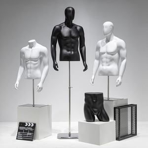 <span class=keywords><strong>Mannequin</strong></span> de sport demi-corps <span class=keywords><strong>en</strong></span> fibre de verre pour homme, idéal pour l'affichage de sous-vêtements et de vêtements <span class=keywords><strong>en</strong></span> magasin et <span class=keywords><strong>en</strong></span> <span class=keywords><strong>vitrine</strong></span> - Product Image 1