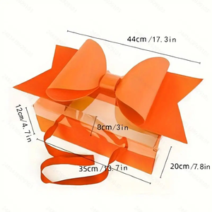 Cajas de Regalo de Flores Te Amo, Caja de Papel para Rosas del Día de la Madre y San Valentín, con Asa de Cinta, Lazo de Lujo, Cajón y Caja de PVC para Flores - Product Image 5