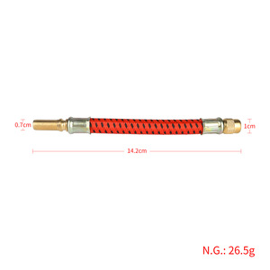 Adaptateur d'extension de valve de pneu, pompe à air, tube souple pour accessoires de scooter électrique Mijia M365 - Product Image 5