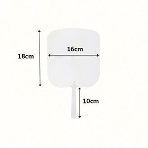 Dual-Sided Printable 3D Lenticular Photo <b>Frame</b> Fans DIY Logo Promotional Ads Gifts Sublimation Blank Plastic Craft Customized - Product Image 6