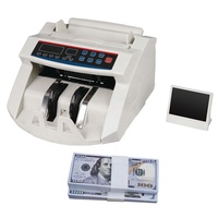 Compteur de billets de banque portable LD-7410-1 LED TFT monnaie multinationale outil de comptage d'argent acceptable compteurs de factures