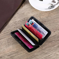 Estuche de Aluminio para Tarjetas, Color Metálico, Impermeable, para Tarjetas de Crédito, de Identificación, Multifuncional