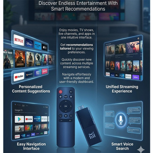 Vetek Mistick USB <b>TV</b> Stick Android <b>TV</b> with Voice <b>Remote</b> and Android 9.0 - Product Image 5
