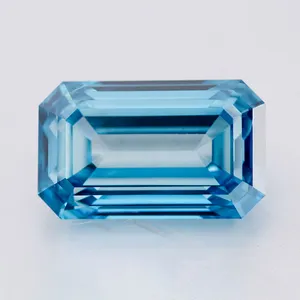 cvd diamond fancy intense blue emerald cut vvs~vs diamond pass diamond tester igi certification
