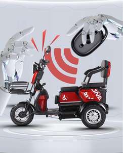 Электрический трехколесный скутер с открытым кузовом, 48 В/800 Вт, 800 Вт, мощность двигателя для пожилых людей, вес снаряжения 300 кг, колесо 60 В - Product Image 5