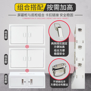 Barium Mobile Transparent <b>Drawer</b> Cabinet 10 Layer Lockable Fireproof Push Pull Type For Exam Room Storage - Product Image 2