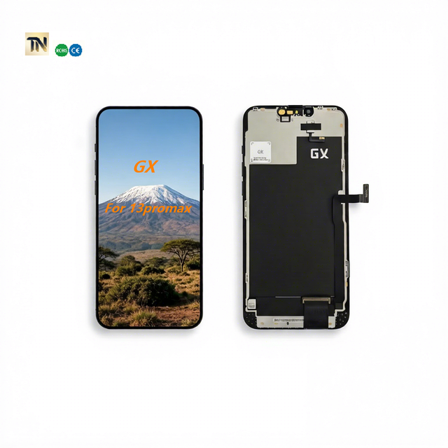 GX High Quality OLED A-Grade Screen IC Swap Bulk Order Assembly Replacement Display for 13 Pro Max 1 Year Wholesale Repair