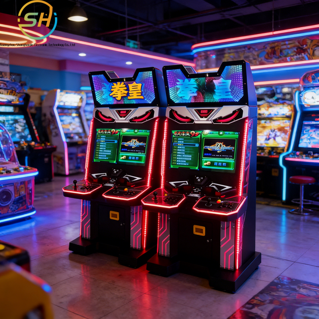 Two-player Fighting Arcade Game Machine an All-in-one Coin-operated King of Fighters Game Device
