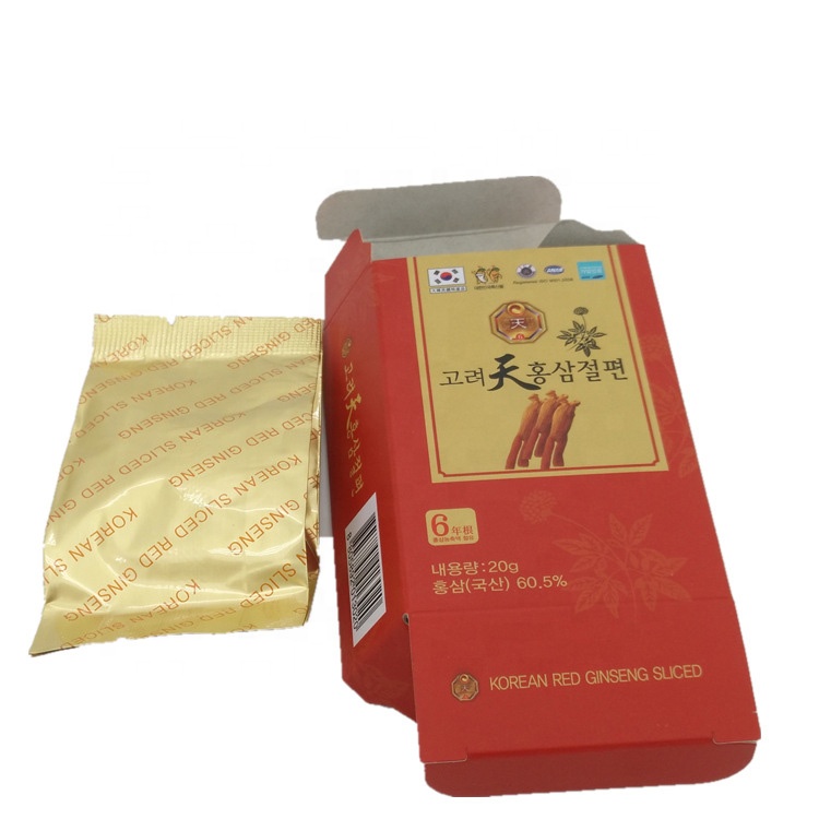 Health Care Products Custom Promotional Packaging Boxes Herb Tea Custom Printing Packaging Box