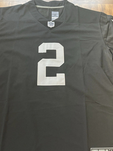 Nueva Camiseta de Las Vegas 2026 # 2 Ashton Jeanty Maxx Crosby Brock Bowers <span class=keywords><strong>Ken</strong></span> Stabler Bo Jackson Camiseta de fútbol americano cosida - Product Image 4