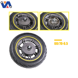 Nueva imagen AB.05.15.00.0017 <span class=keywords><strong>Rueda</strong></span> delantera original para Ninebot Max G2 Kickscooter 60/75-6,5 Cubo de <span class=keywords><strong>rueda</strong></span> con montaje de neumático de vacío - Product Image 4