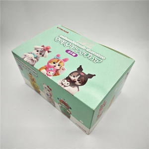 6 pz/set scatola per gatti ciechi Kawaii Sanrios insieme scatola a sorpresa <span class=keywords><strong>Kuromi</strong></span> Cinnamoroll Anime Set di Figure in PVC scatola misteriosa - Product Image 6