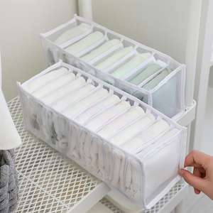 Organiseur de rangement pour vêtements, armoires, tiroirs, séparateur pour chambre à coucher, boîte, garde-robe, chaussettes, sous-vêtements - Product Image 3