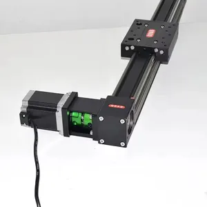 RXP50 Sistema de trilho de guia CNC de alta velocidade, atuador de palco linear de pouco peso e deslizante, acionado por correia