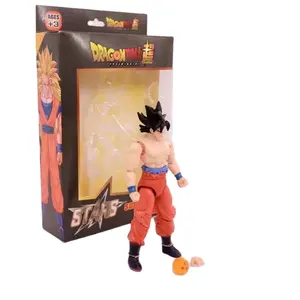 TCXW032807 OEM Design Custom Articulated Japanese PVC Ball Dragon Goku Anime Figure for Cartoon Lover