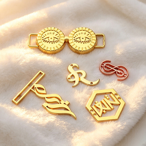Brand Custom Metal Sewing Labels Personalized Logo Metal <b>Tags</b> Private <b>Name</b> Plates Custom Manufacture for Bags Clothing - Product Image 2
