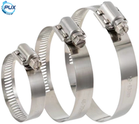 Collier de serrage américain en acier inoxydable 304/316 Factory Direct-Robuste pour tuyauterie industrielle