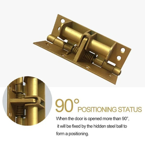 Silencieux petit robuste réglable meubles souples ignifuge <span class=keywords><strong>Force</strong></span> élastique Pivot Commercial plus proche automatique ressort charnière porte - Product Image 4