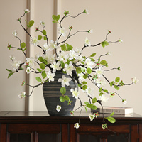 Y-059 Zijden Orchidee Kunstbloemen Verwelkte Takken Chinese Zen-stijl Hoge Simulatie Geurende Ingang Decoratie Bloemstuk