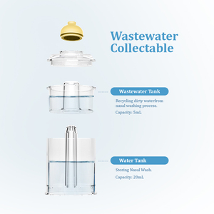 2 in 1 Multifunktions-Nasen sauger und Irrigator Starke Saug-Silikon-<span class=keywords><strong>Baby</strong></span>-Nasen-Staubsauger pumpe - Product Image 4