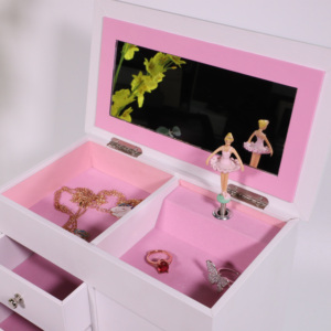 Boîte à musique en forme de ballerine <span class=keywords><strong>licorne</strong></span> de l'usine Ever Bright, boîte à musique de ballet blanche pure, grande boîte à musique, cadeau d'anniversaire pour les filles <span class=keywords><strong>et</strong></span> les enfants - Product Image 4