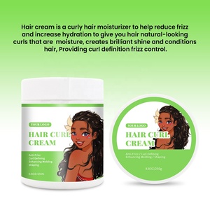 Nhãn hiệu riêng mỹ phẩm tự nhiên sản phẩm tóc uốn kem ẩm xác định không có dư lượng kiểm soát xoăn cứng tóc mịn kem xoăn - Product Image 4