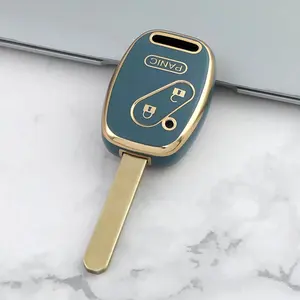 2/3/4 Taste TPU Shell Fob für Honda CRV CR-V <span class=keywords><strong>Pilot</strong></span> Insight Ridge line Accord Civic Auto Remote Key Case Abdeckung Schlüssel bund Zubehör - Product Image 6