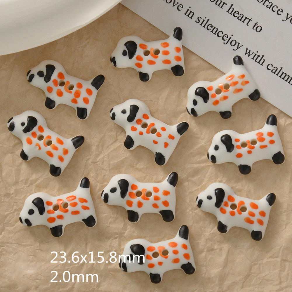 Chiot tacheté-orange