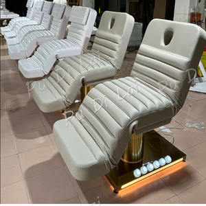 <span class=keywords><strong>Lit</strong></span> d'extension de cils motorisé incurvé, <span class=keywords><strong>lit</strong></span> de beauté pour le visage, chaises de salon de beauté et de spa - Product Image 5