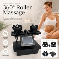 Appareil de massage corporel professionnel de bureau avec technologie de rouleaux à billes internes pour le traitement de la cellulite et l'amincissement