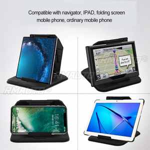 Support de téléphone pour voiture sur tableau de bord, support de téléphone/tablette de 3,0 à 9,7 pouces pour voiture, pour iPhone XS MAX, pour iPad Mini, GPS, support de téléphone pour voiture - Product Image 2