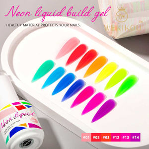 Gel de construction liquide néon d'été pour ongles Gel UV à durcissement rapide Constructeur de gel liquide - Product Image 4