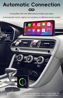 Boîte Android Auto Carplay AI avec 30% de réduction, Android 13, Dongle Carplay sans fil, 2+16 Go/4+32 Go, compatible avec les cartes